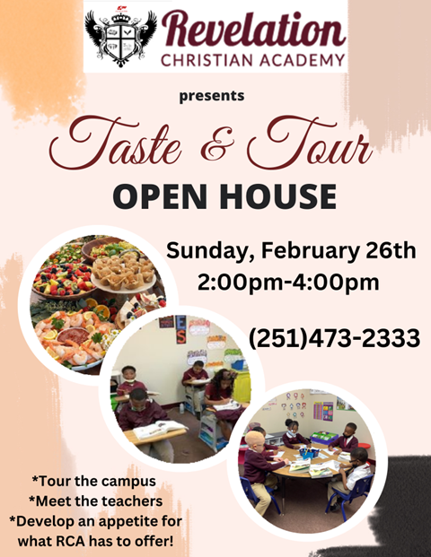 Taste and Tour Open House 2/26 2-4 PM