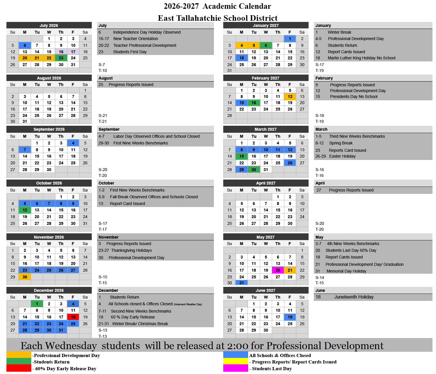 Calendar