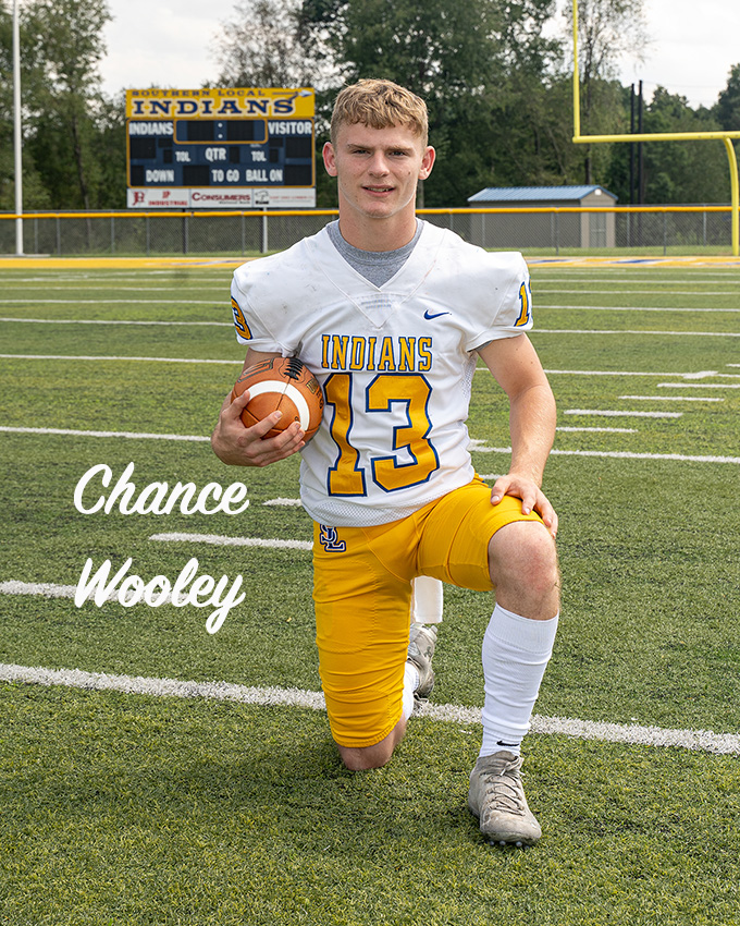 senior Chance Wooley
