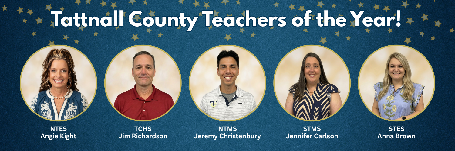 Picture of 5 teachers of the year