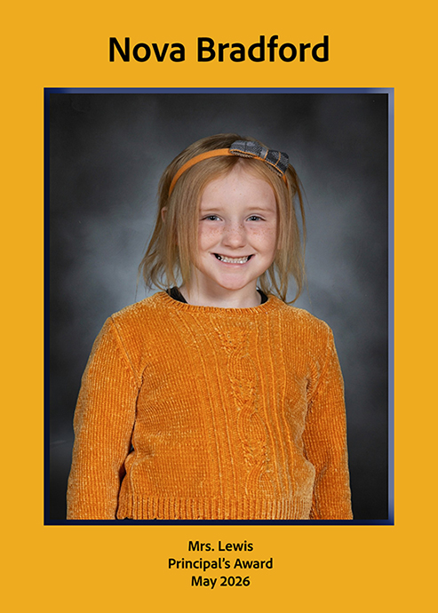 KB Principal's Award 2025-2026
