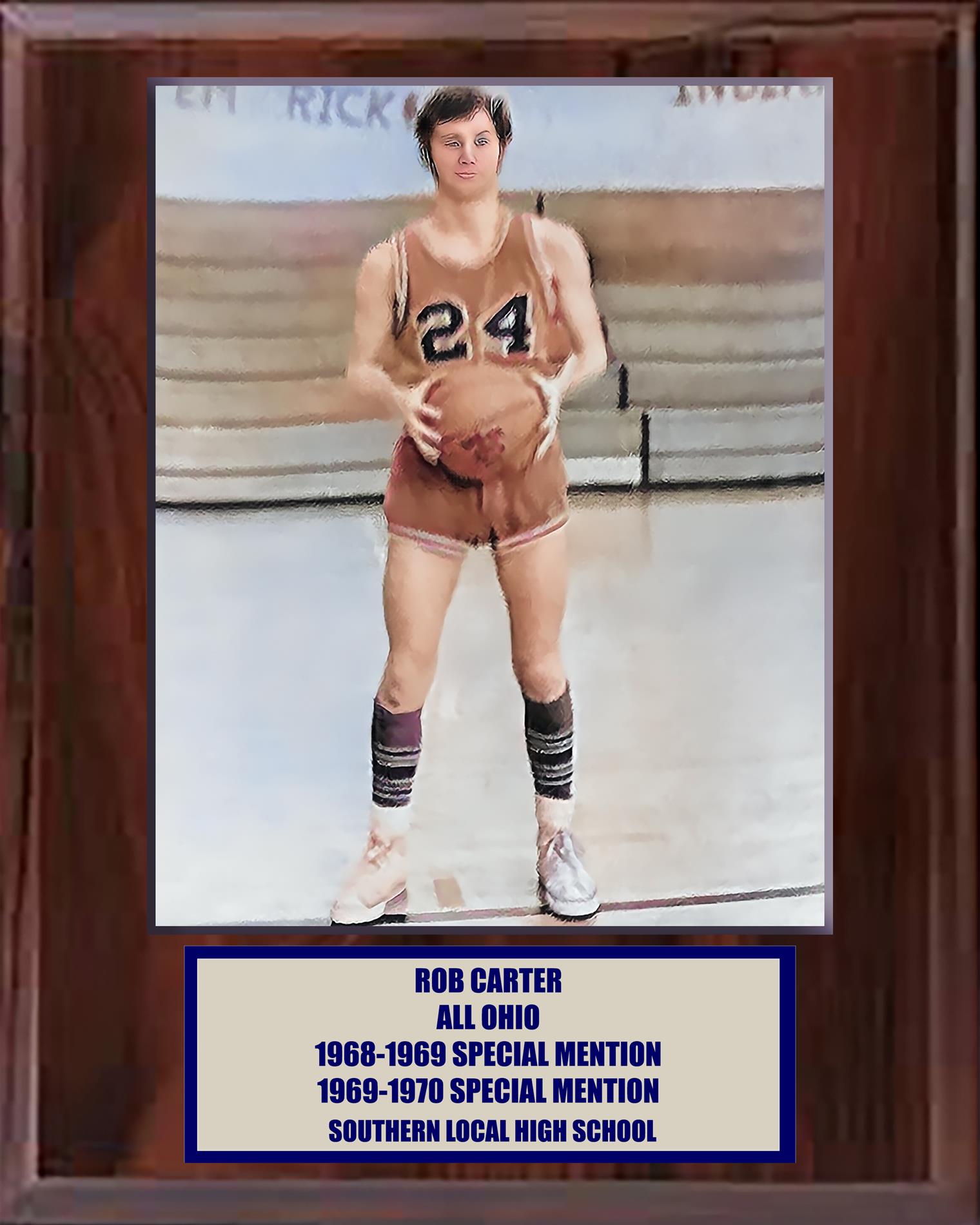 Rob Carter, 1968-69, 1969-70 Rob Carter, 1968-69, 1969-70