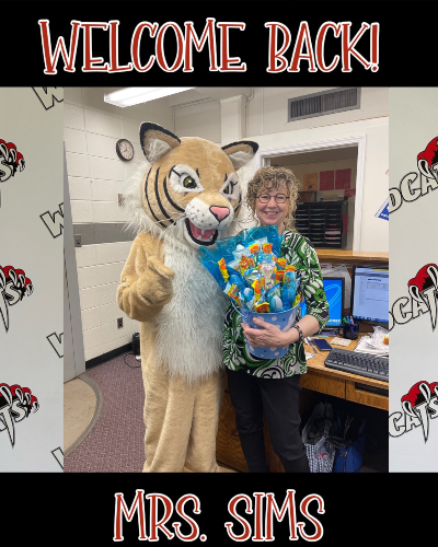 Welcome Back Mrs. Sims 