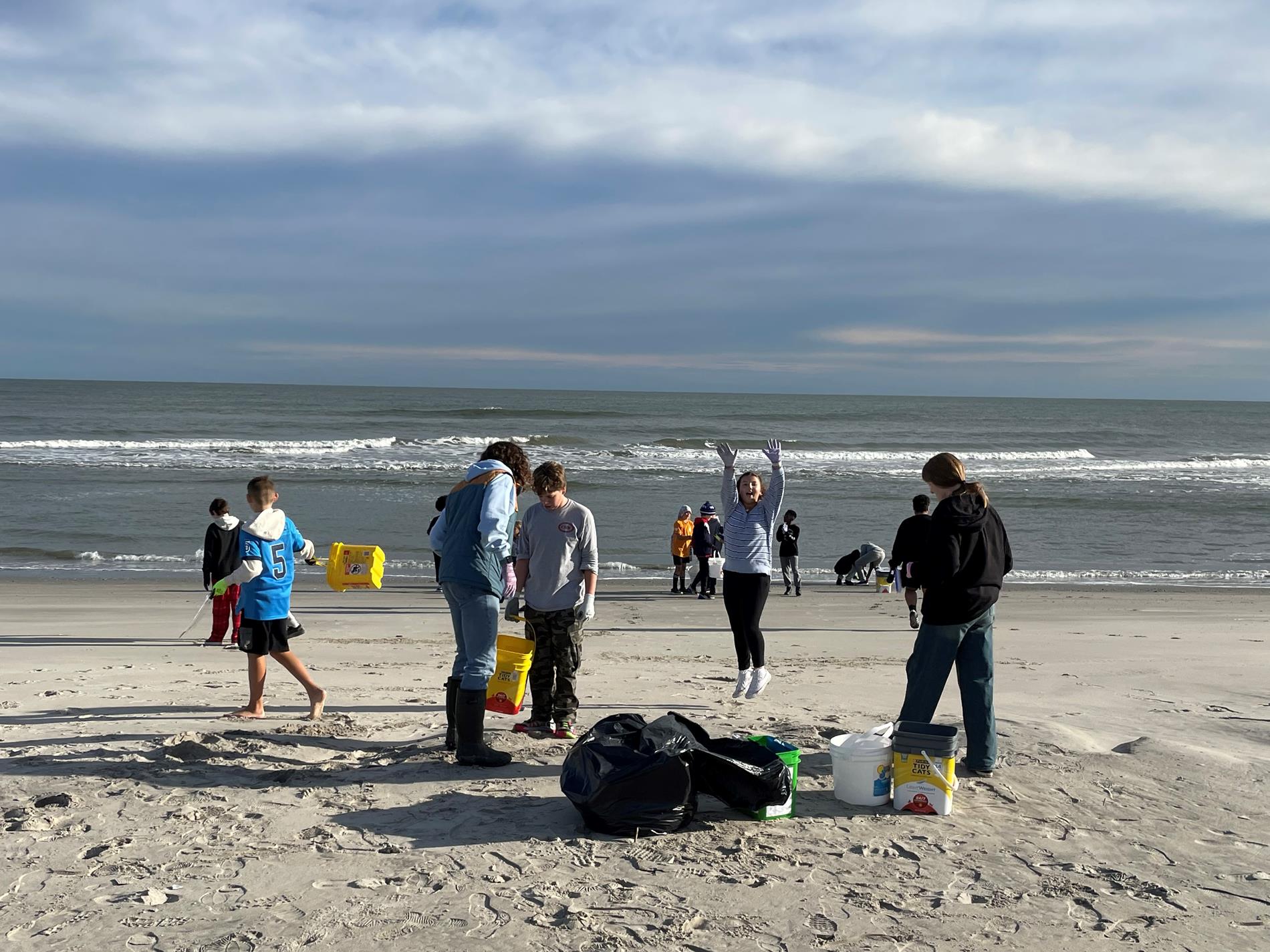 VECC Beach cleanup Oct 2024