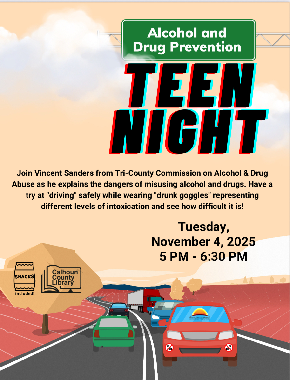 Teen Night at the County Library