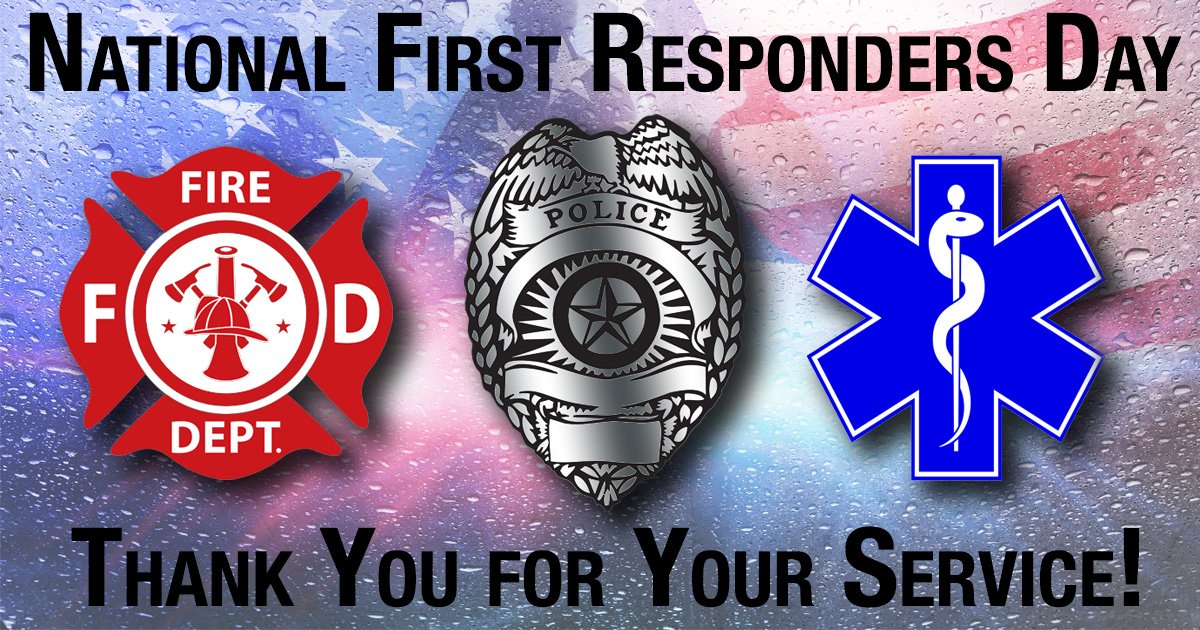 National First Responders Day 