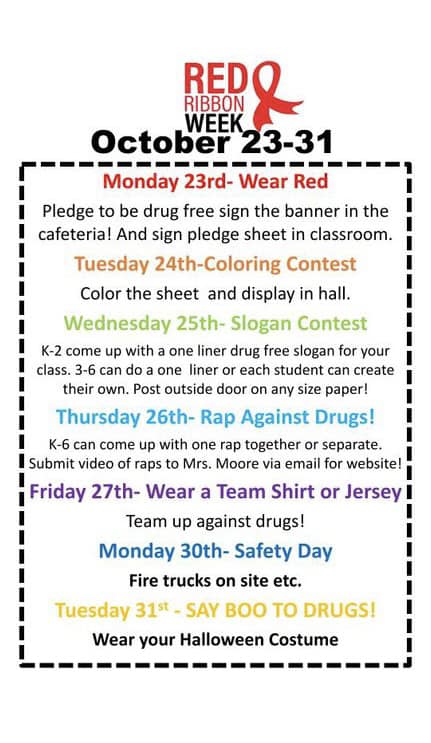 Red Ribbon Week 20232024 Red Ribbon Week 20232024