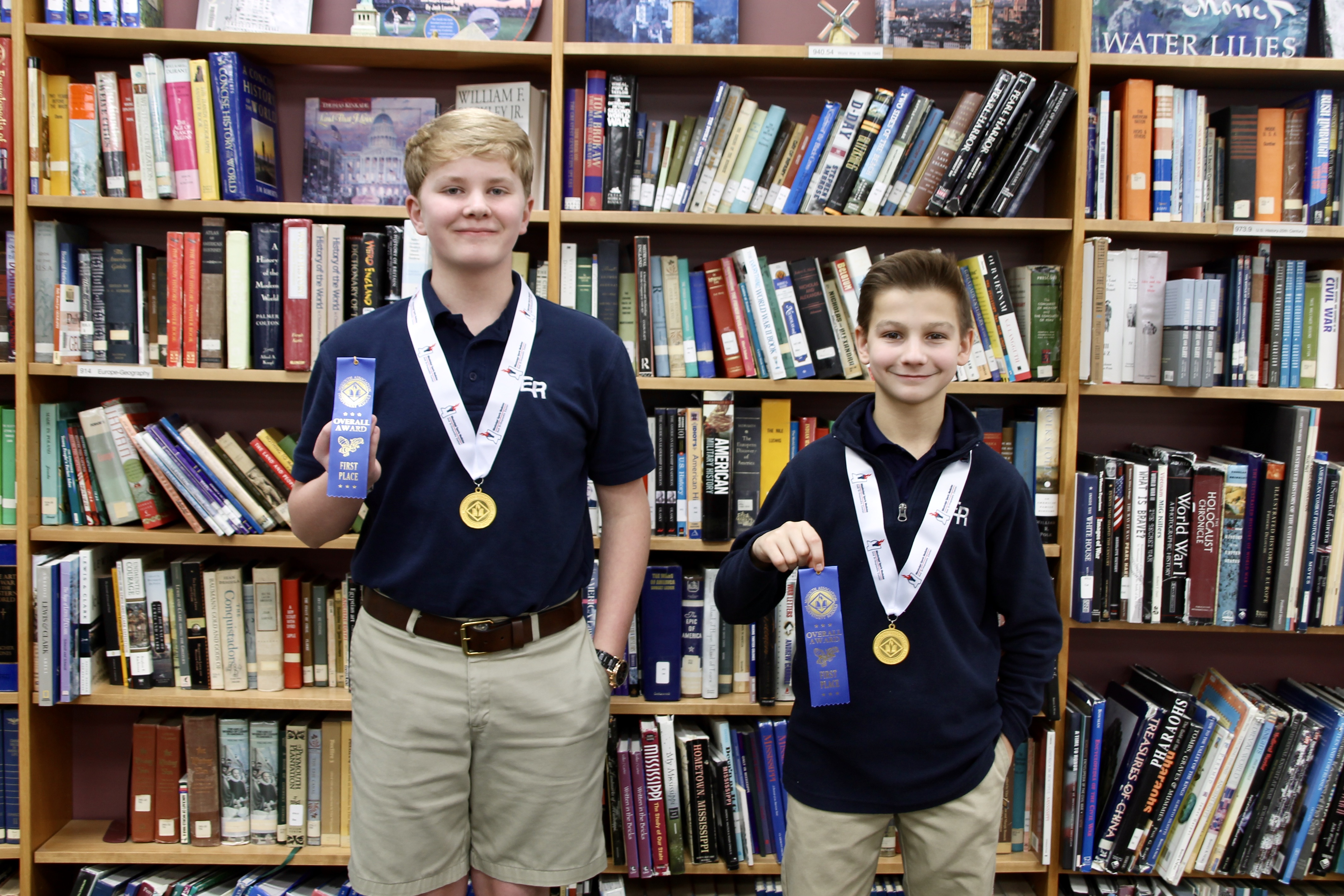 MAIS Overall Spelling Bee Champions