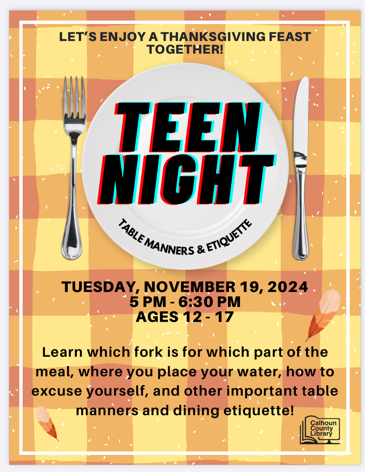 Teen Night at the County Library