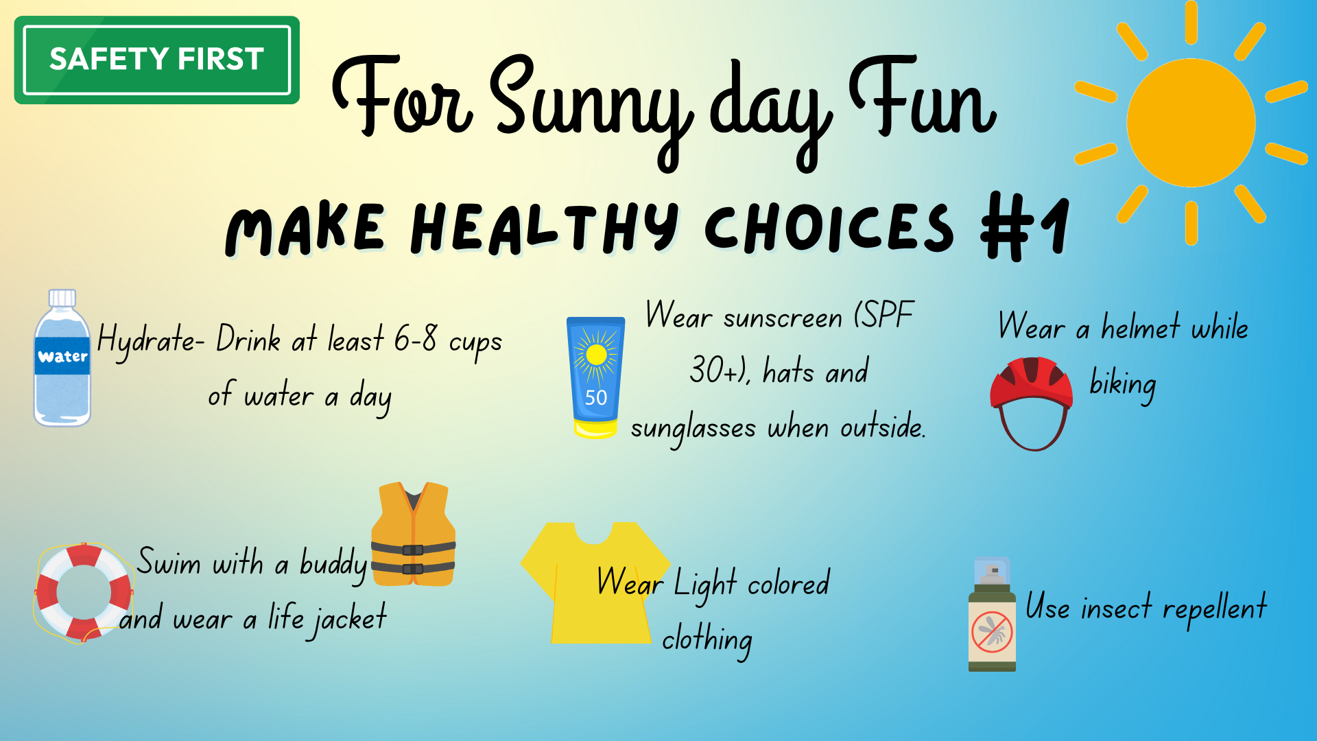 Summer Safety tips