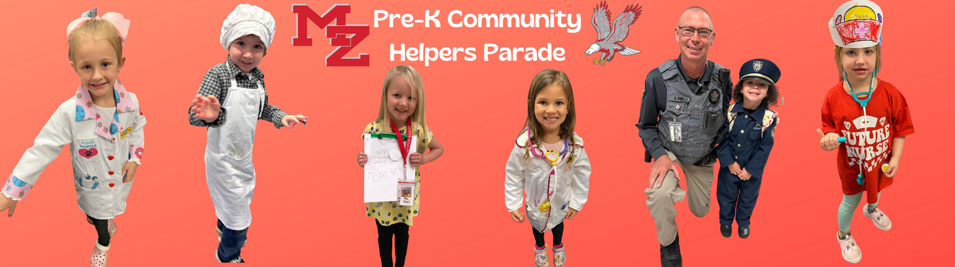 Pre-K Community Helpers Parade