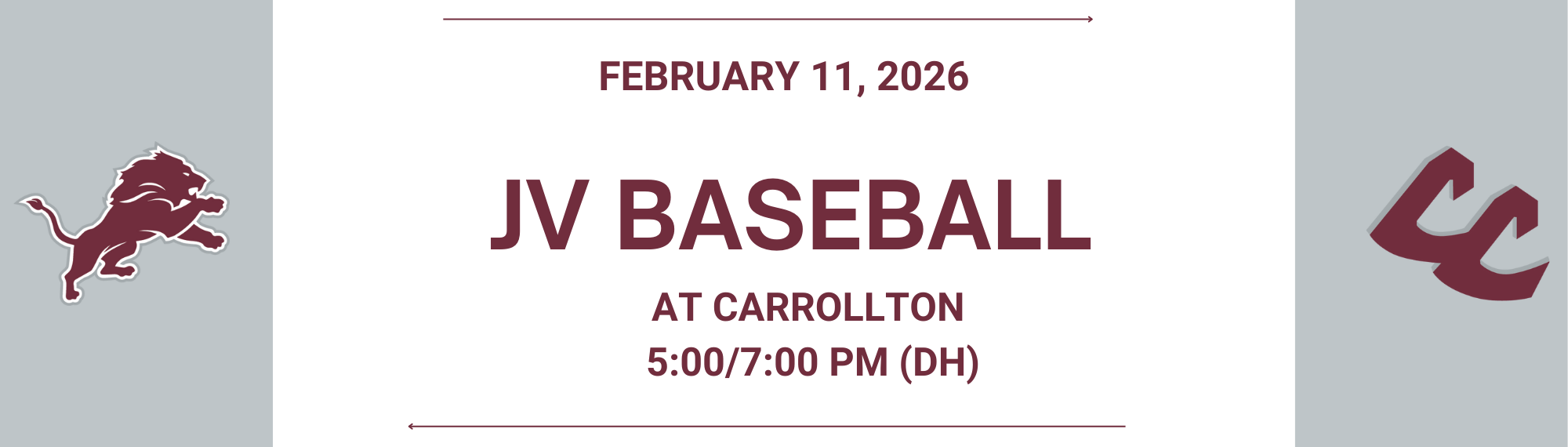 jv baseball 2/11