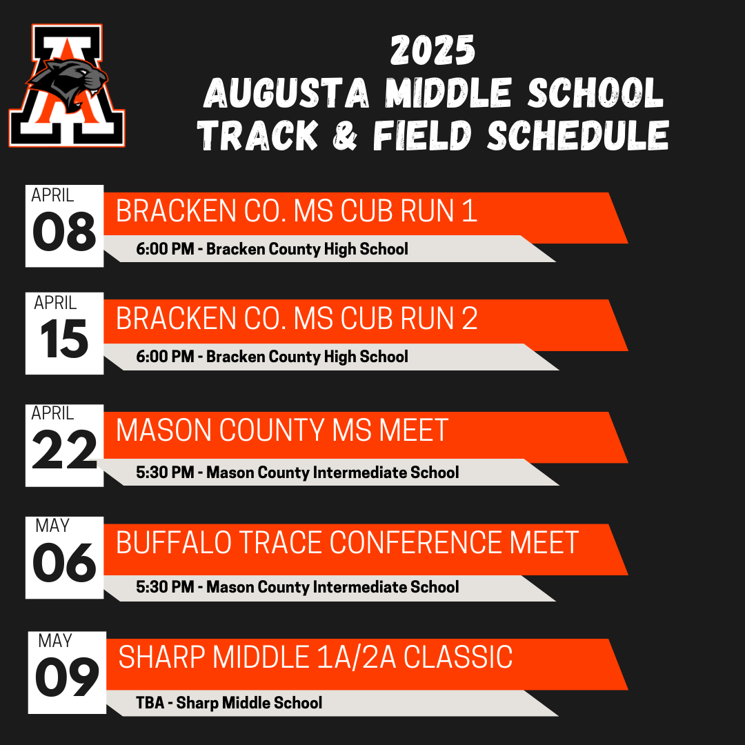 track schedule