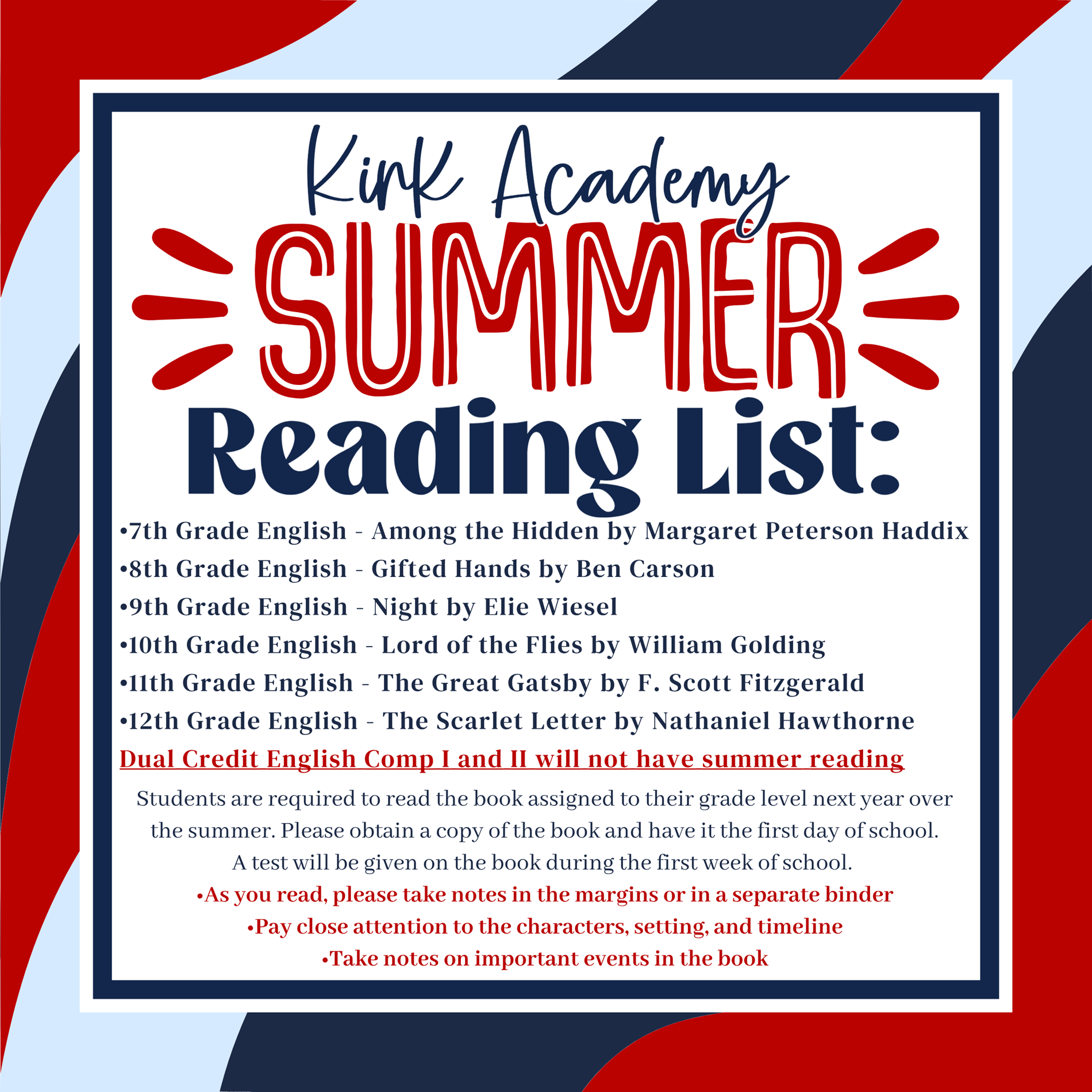 reading lists