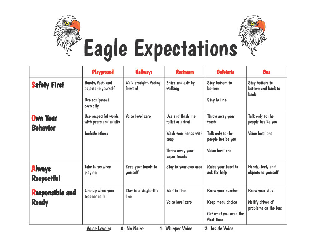 MZE Eagle Expectations