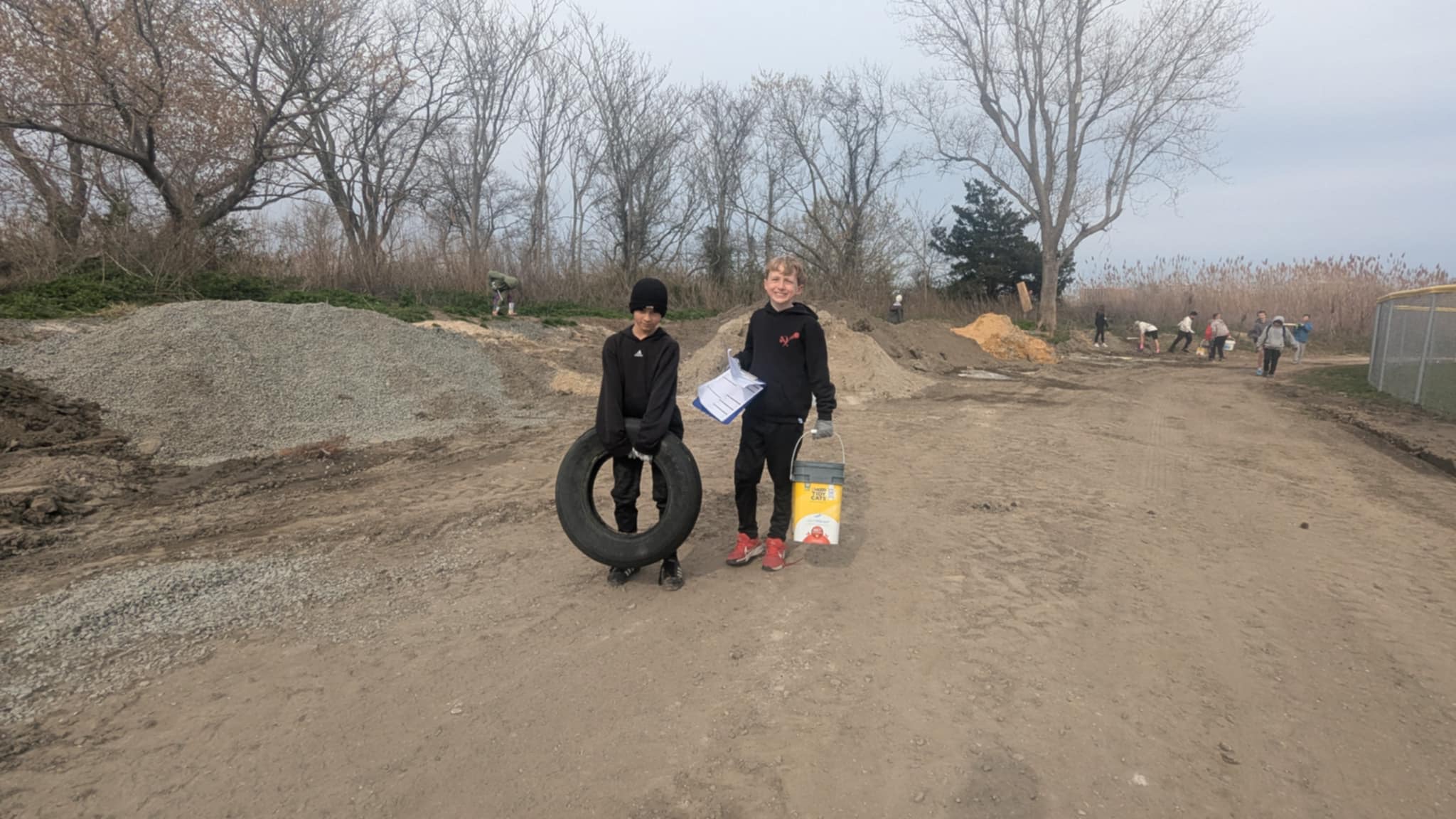 VECC Beach cleanup April 2025