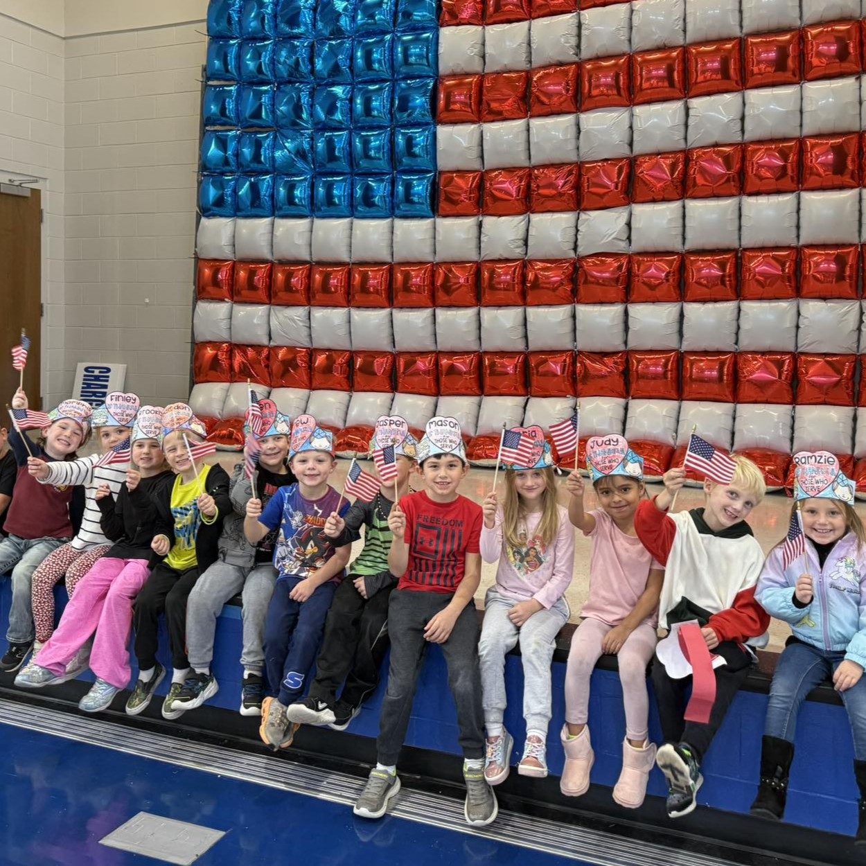 Students celebrate Veterans Day