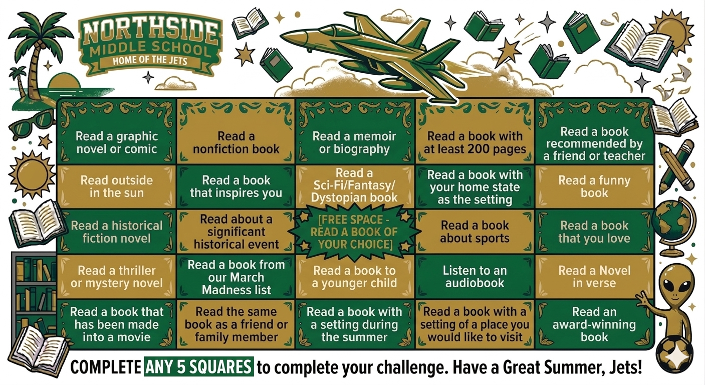 Summer Reading Challenge Card image