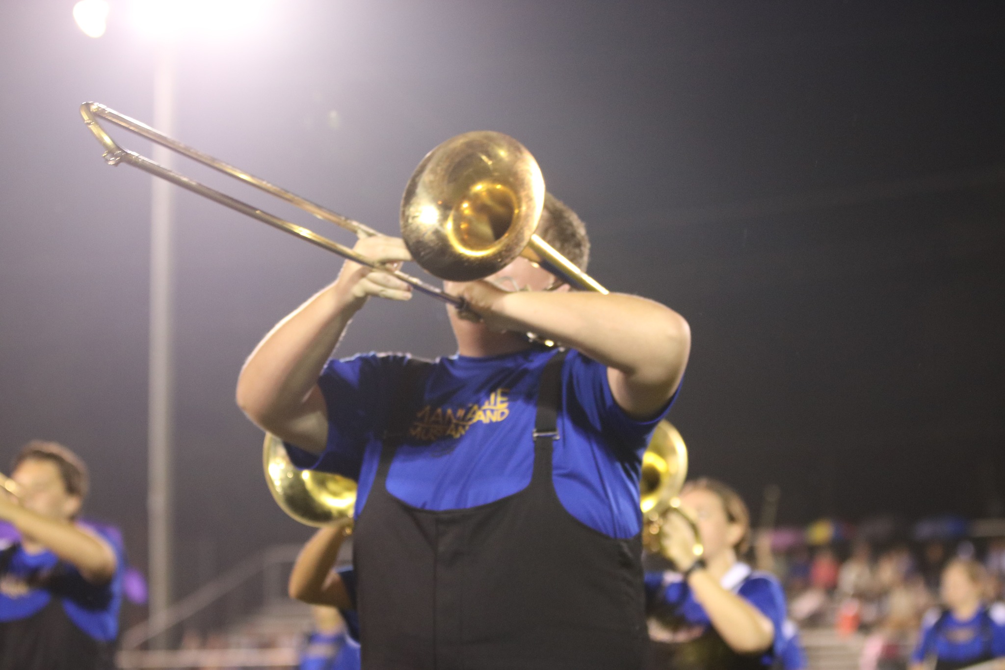 Band Candid Horn Line