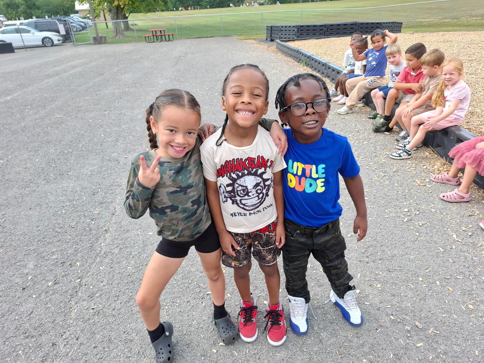 KDG on playground