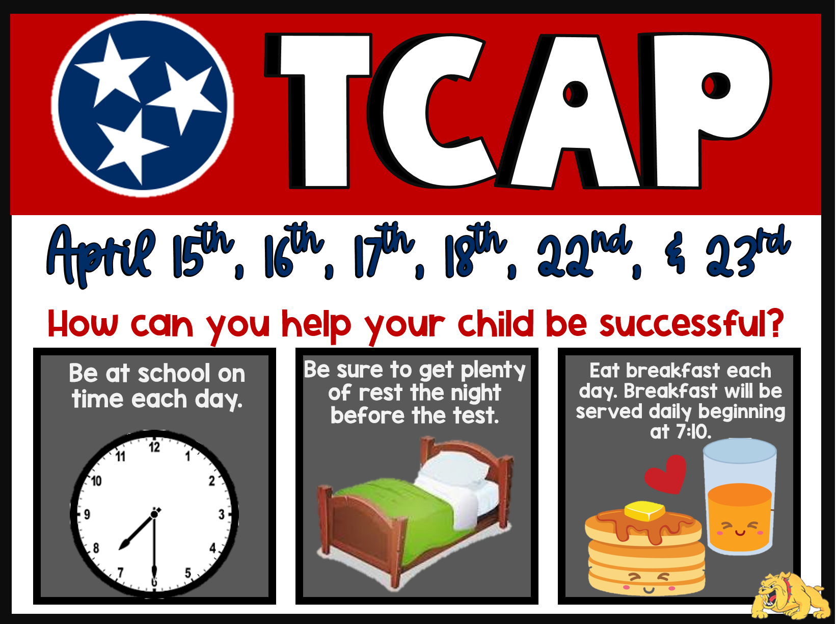 TCAP Reminder