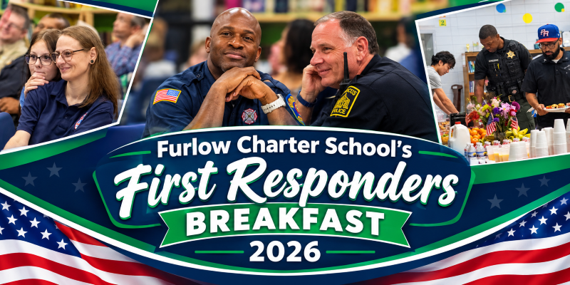 First responders breakfast September 10, 2026. Pictures of students and their first responder parents.