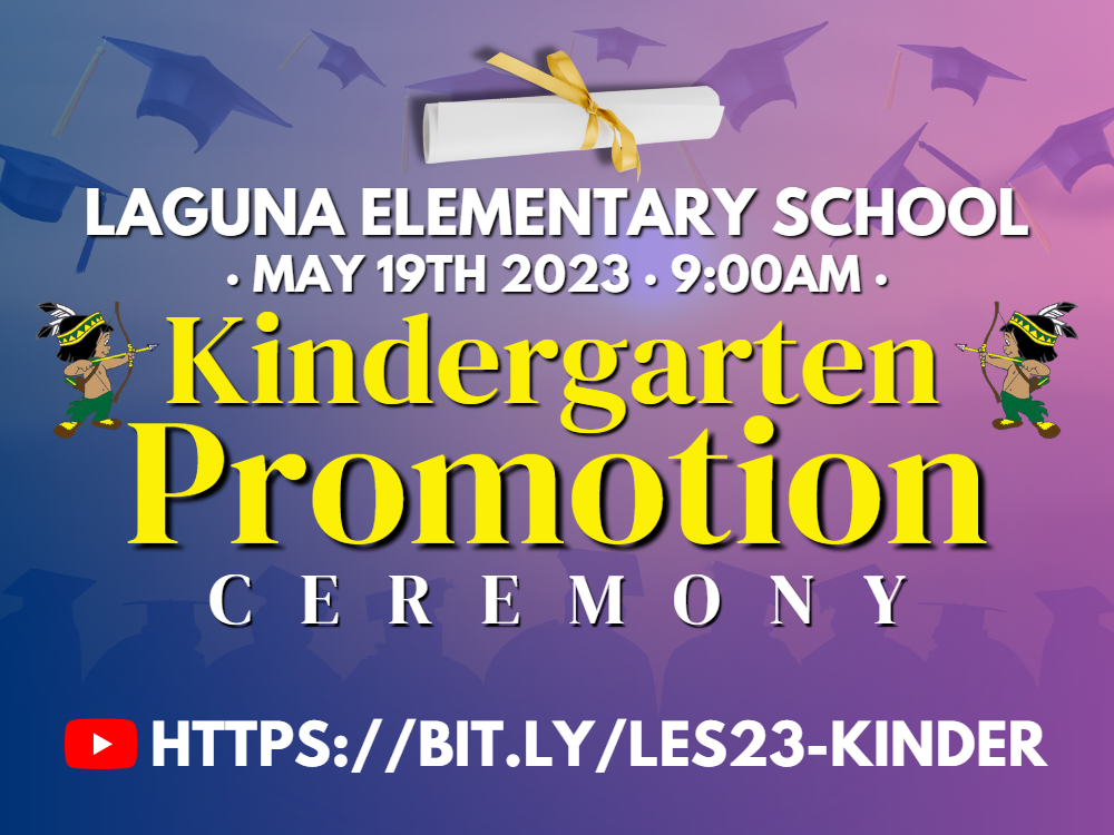 2023 LES Kindergarten Promotion Ceremony · May 19th