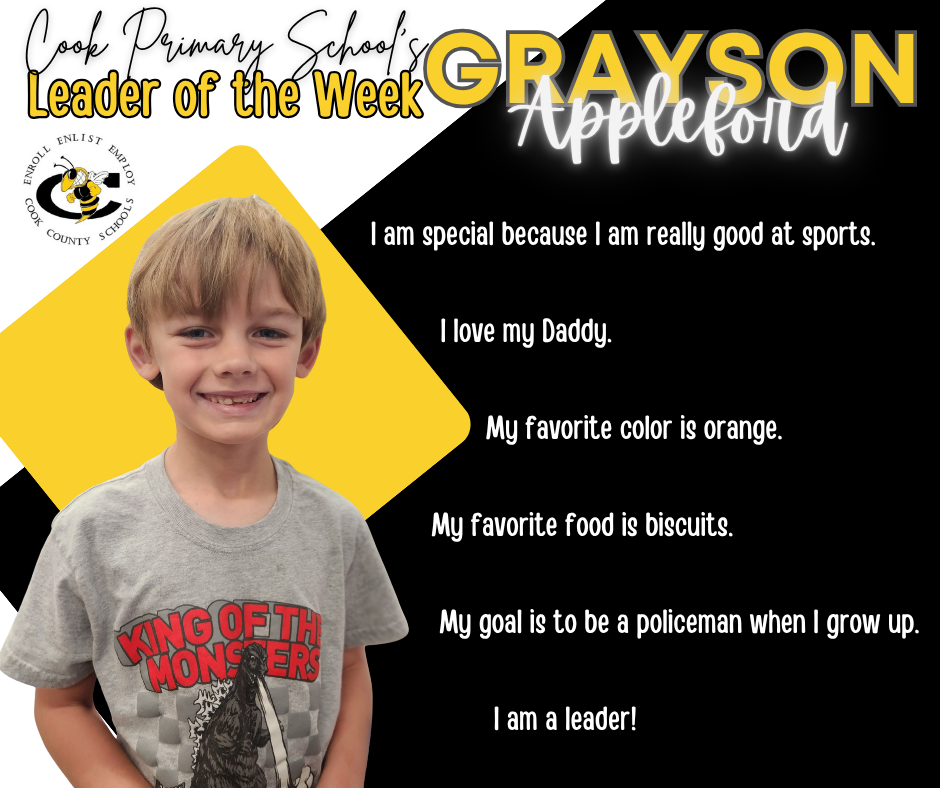 Leader of the Week
