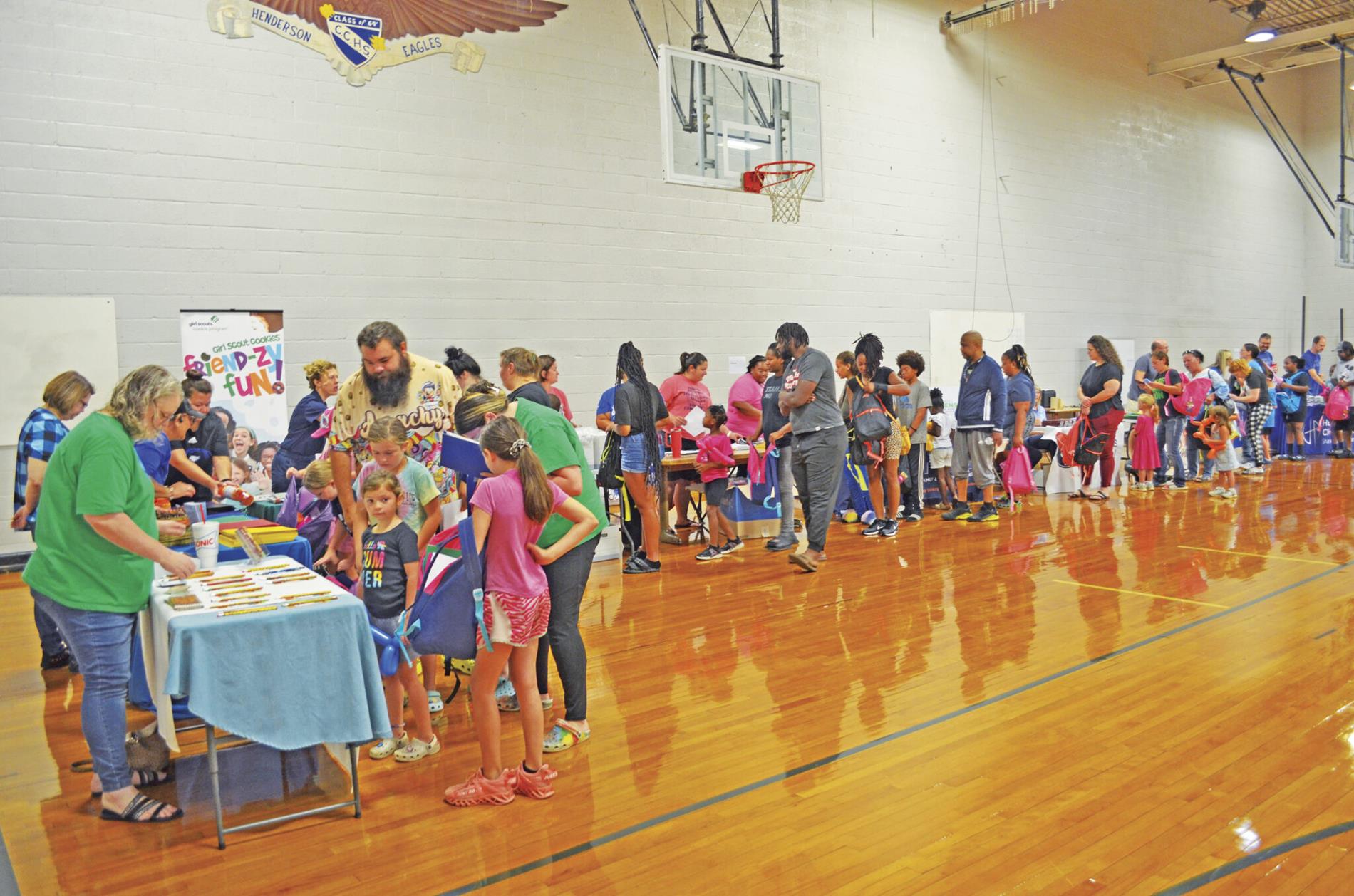 The Back to School Bash was held at Chester County Middle School Saturday morning, July 20.