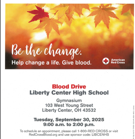 red cross blood drive