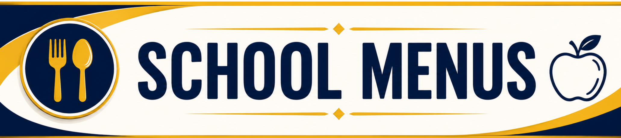School Menus Banner