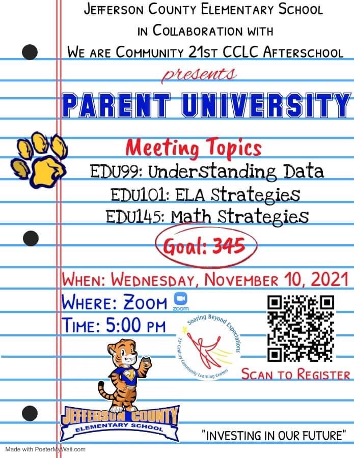 Parent University-November 10, 2021