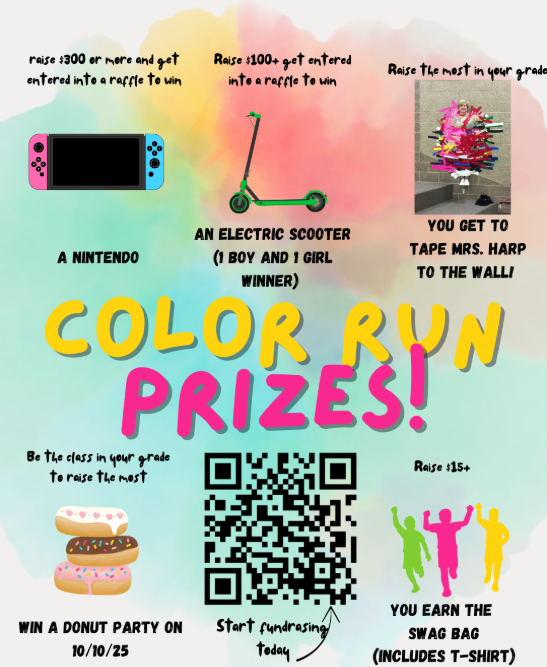 Color Run Prizes