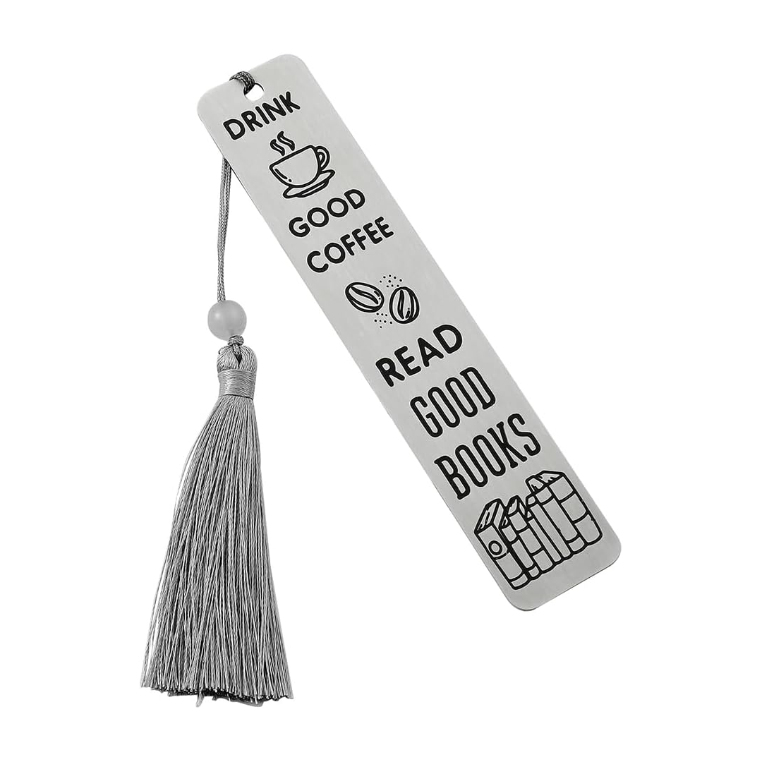 metal tassel bookmark