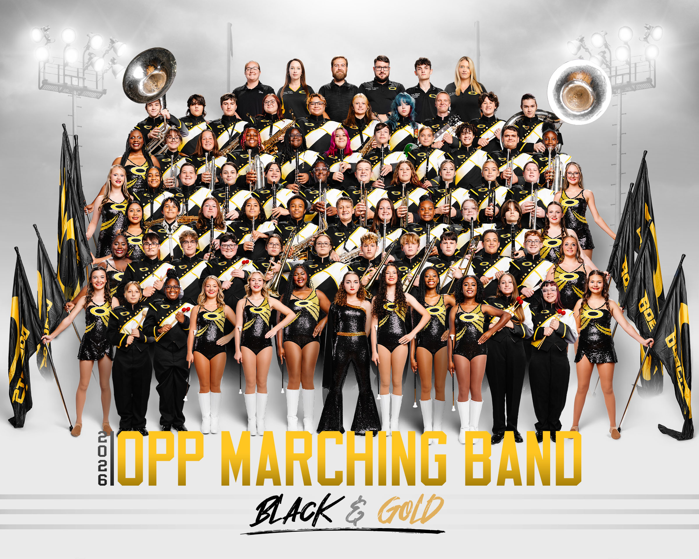 Marching Black and Gold
