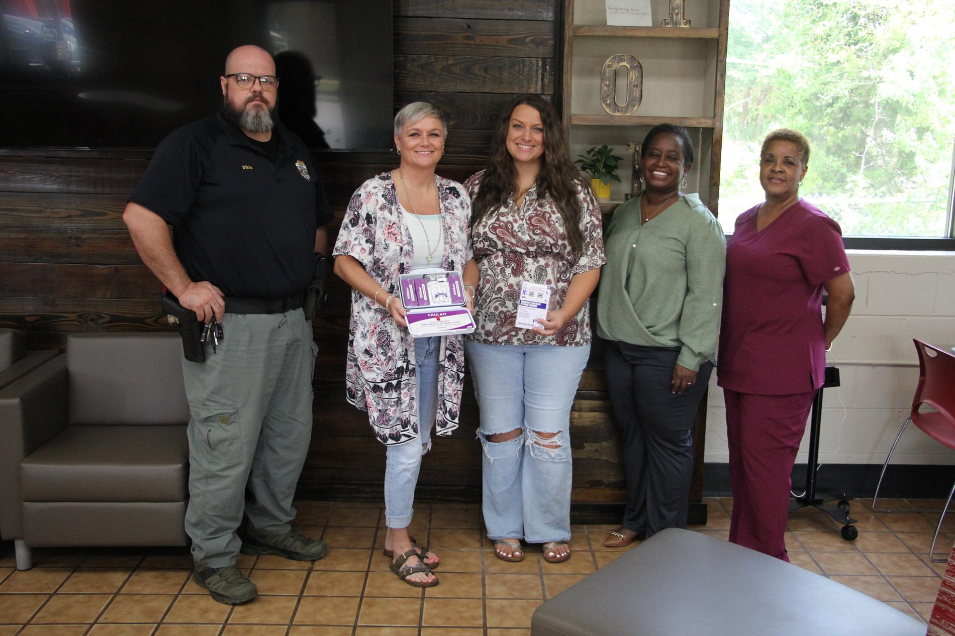 OD2A donates Narcan kits, offers prevention training to Reid State students and staff