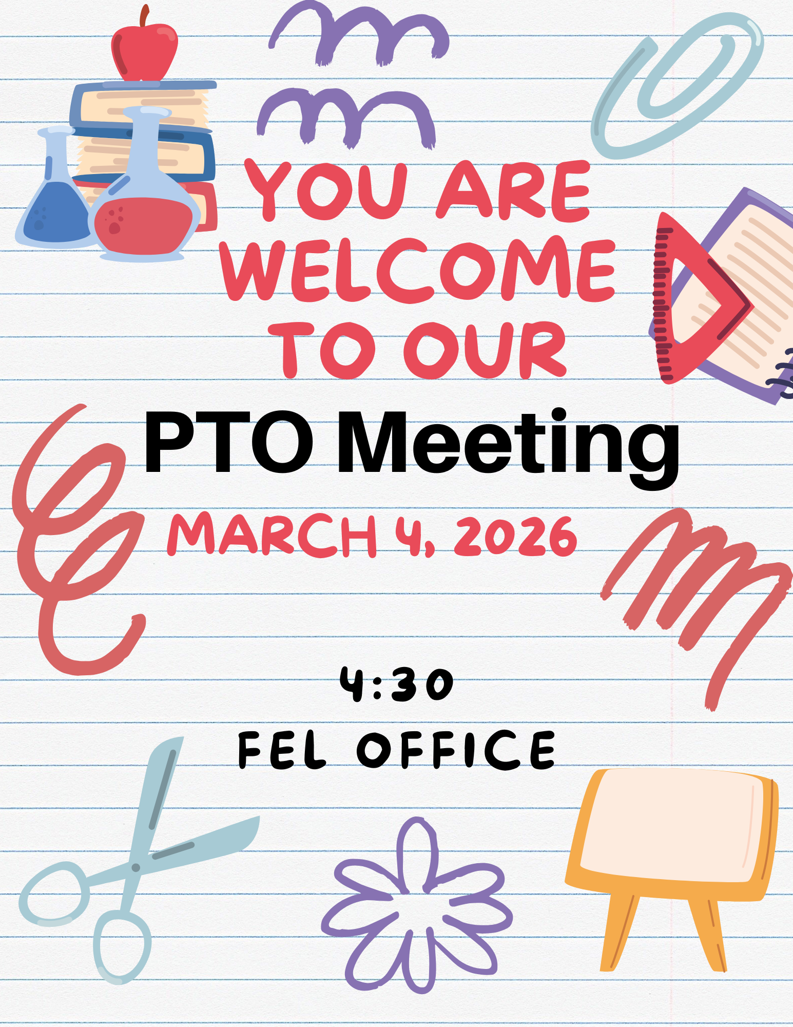 March PTO Meeting