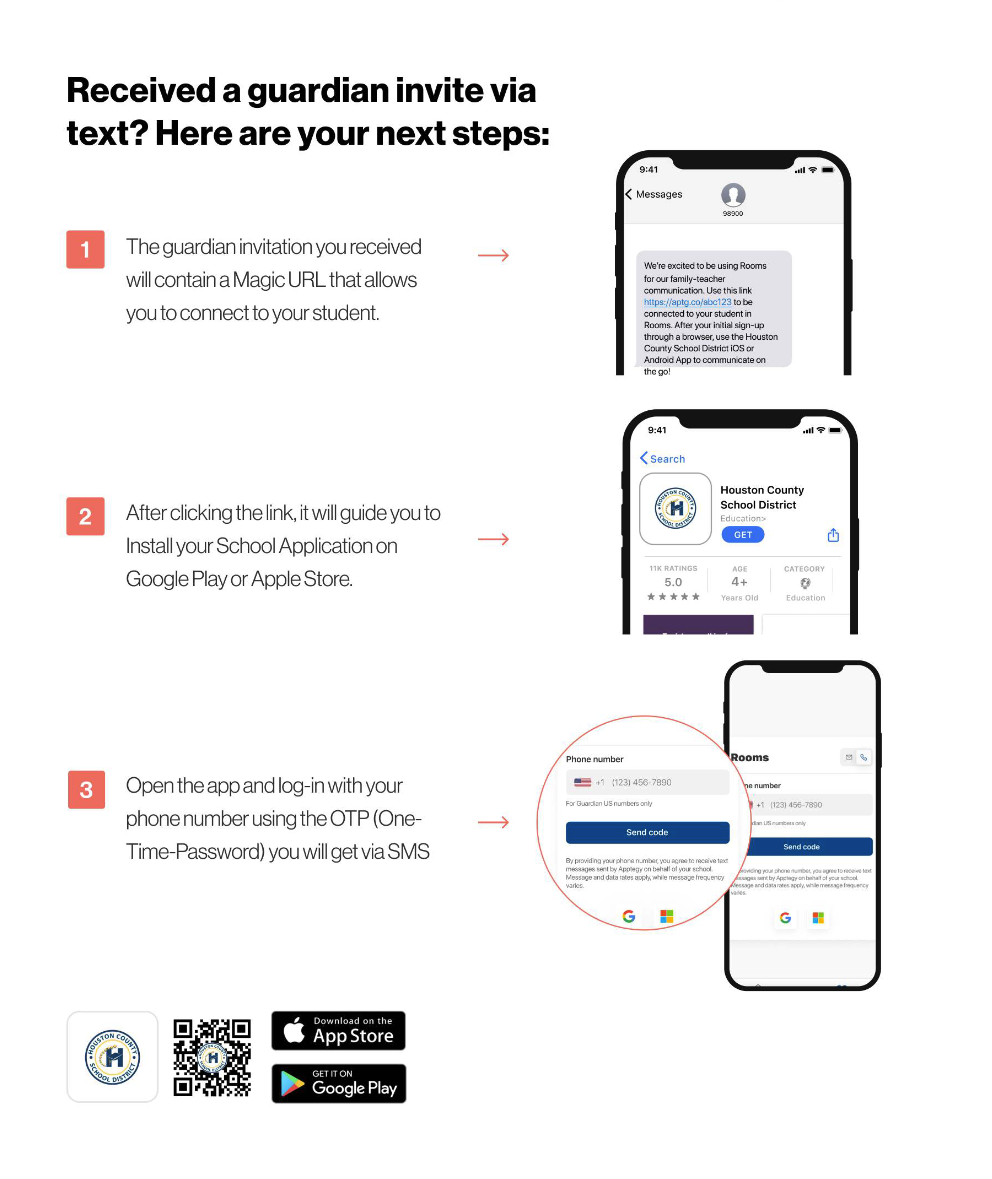 Parent Text Instructions