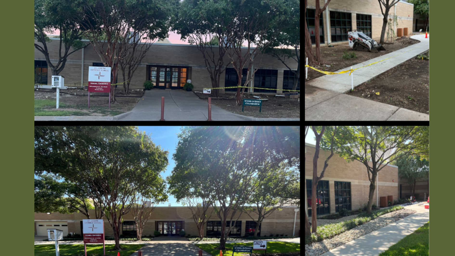 front of school