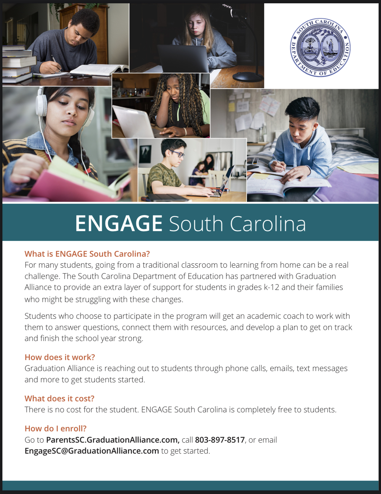 engage South Carolina English
