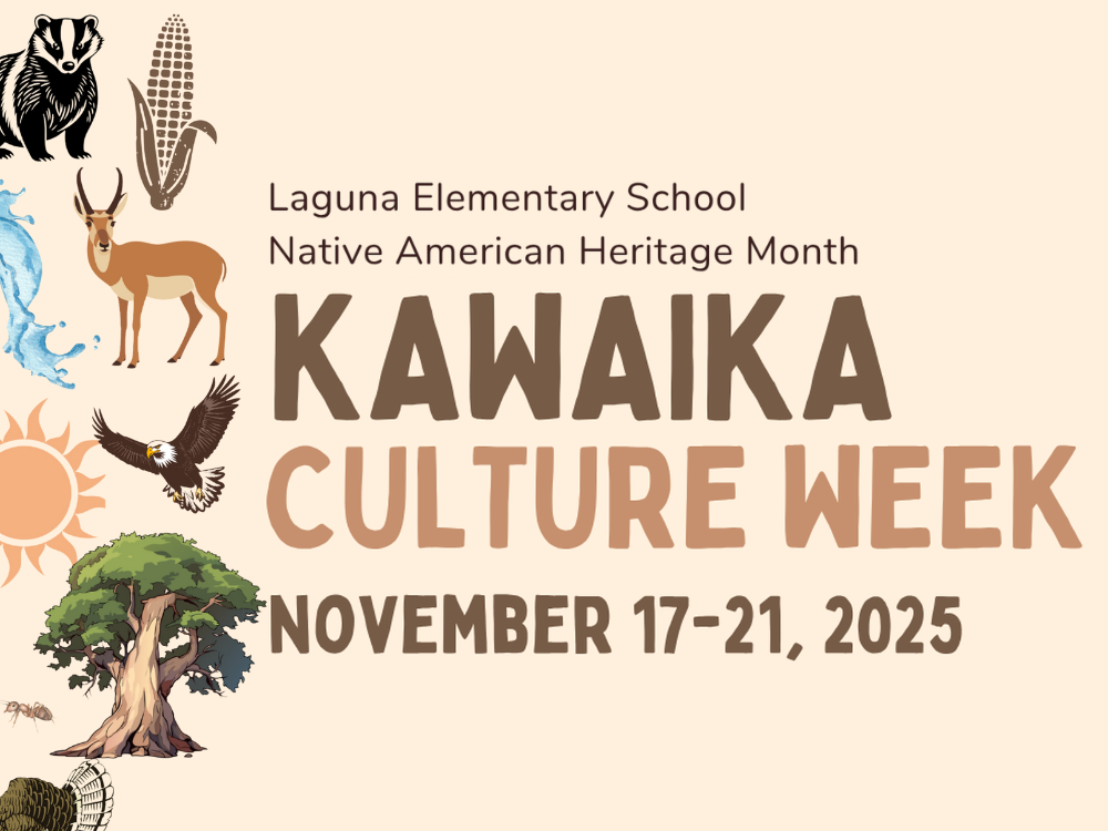 Laguna Elementary Culture Week in honor of Native American Heritage Month