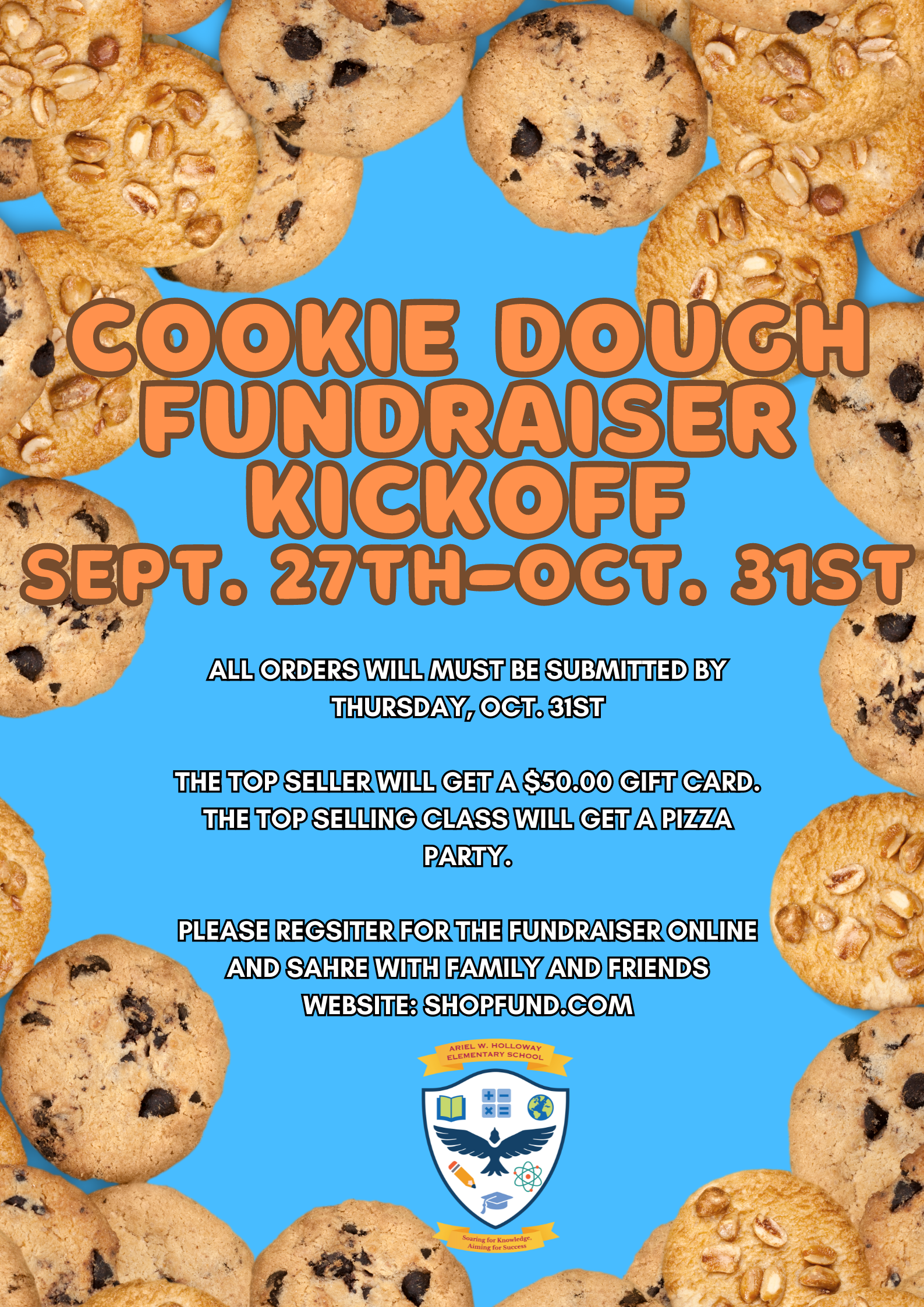 cookie dough fundraiser