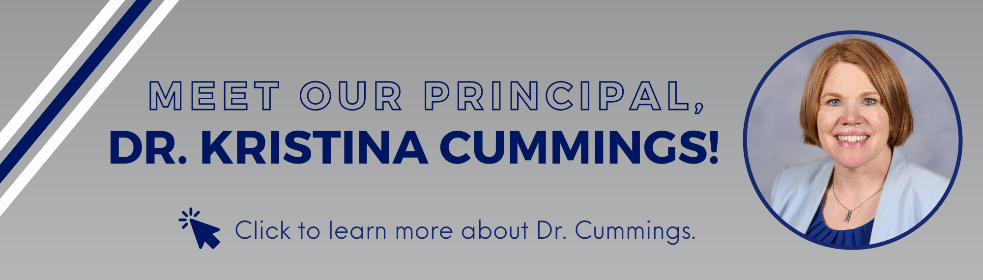 Meet our principal, Kristina Cummings