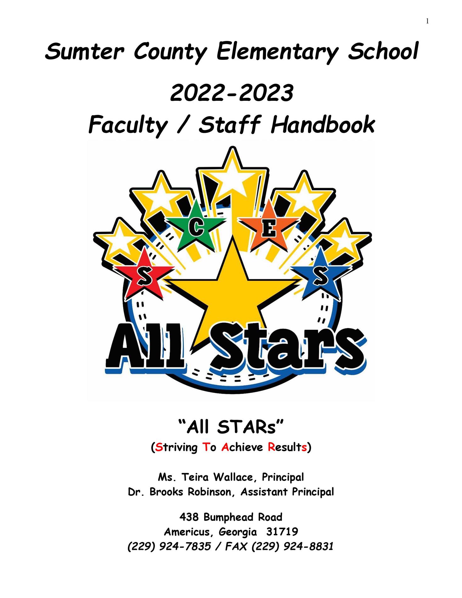Faculty Staff Handbook 21-22