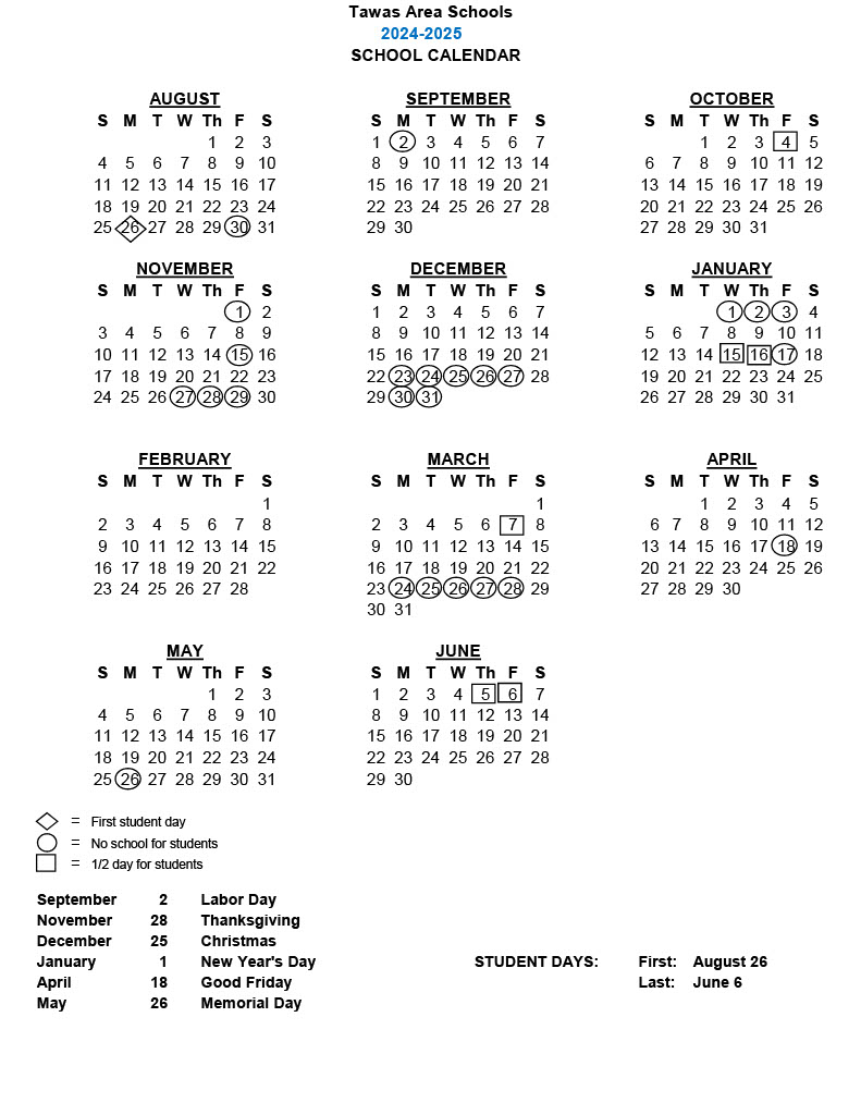 2023-24 Public Calendar