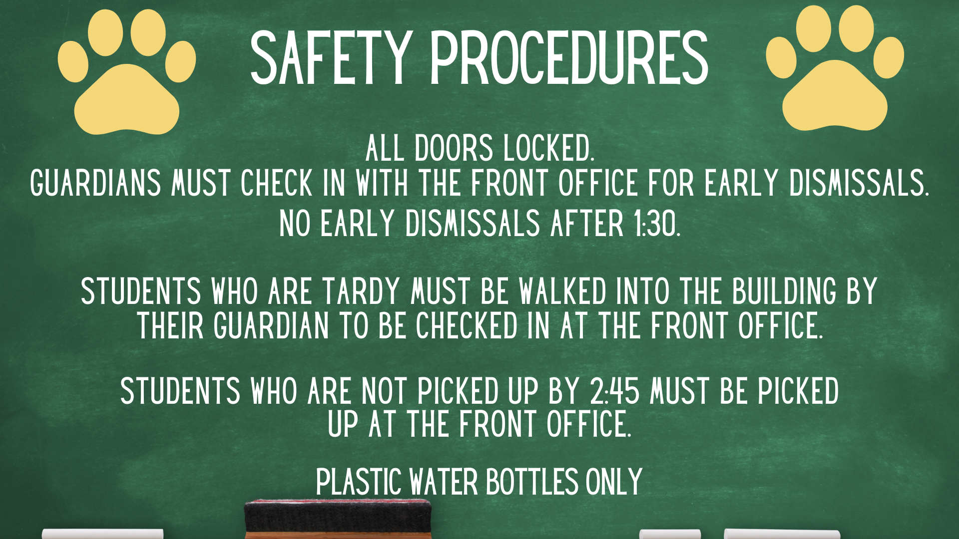 safety procedures