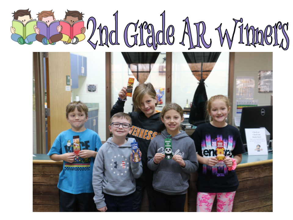 2nd Grade AR Winners