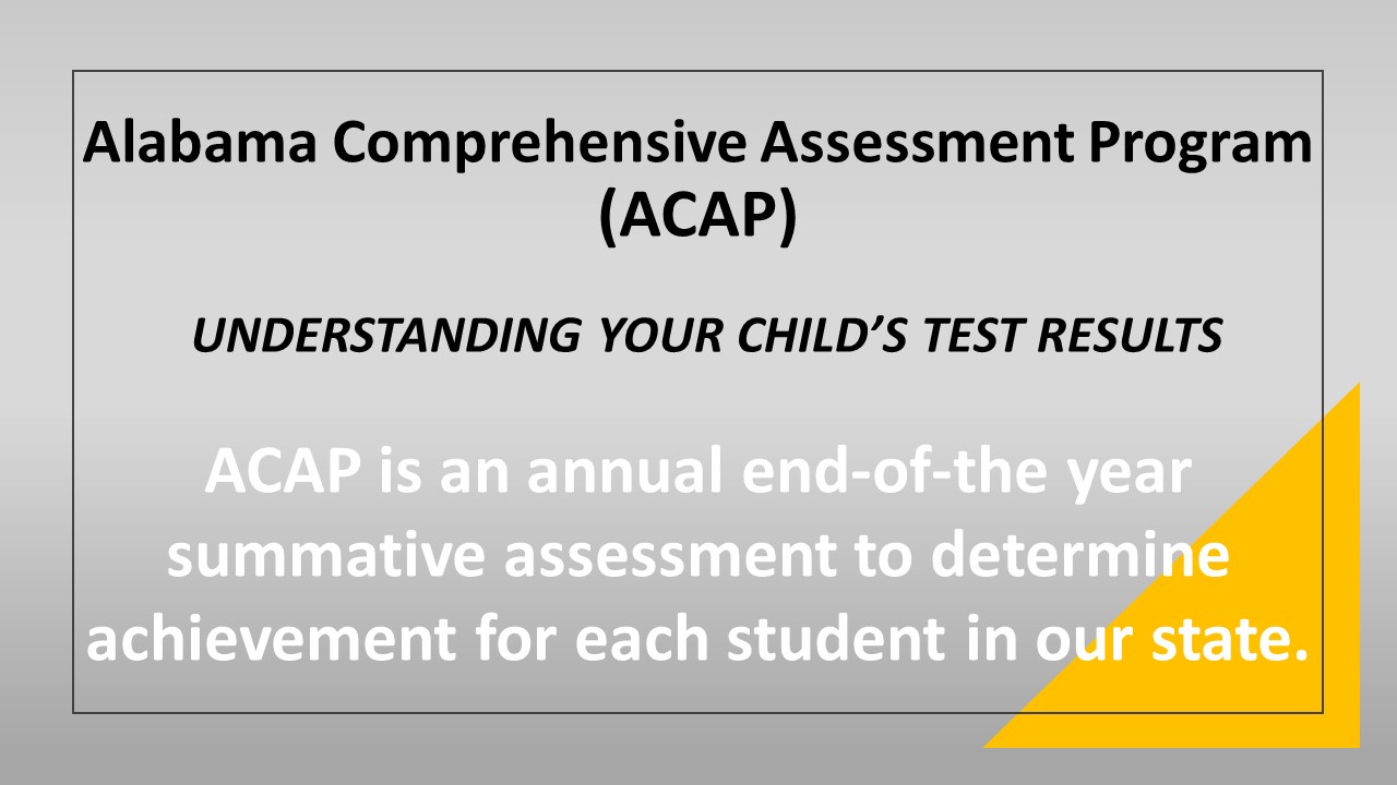 Understanding Your Child's Test Results