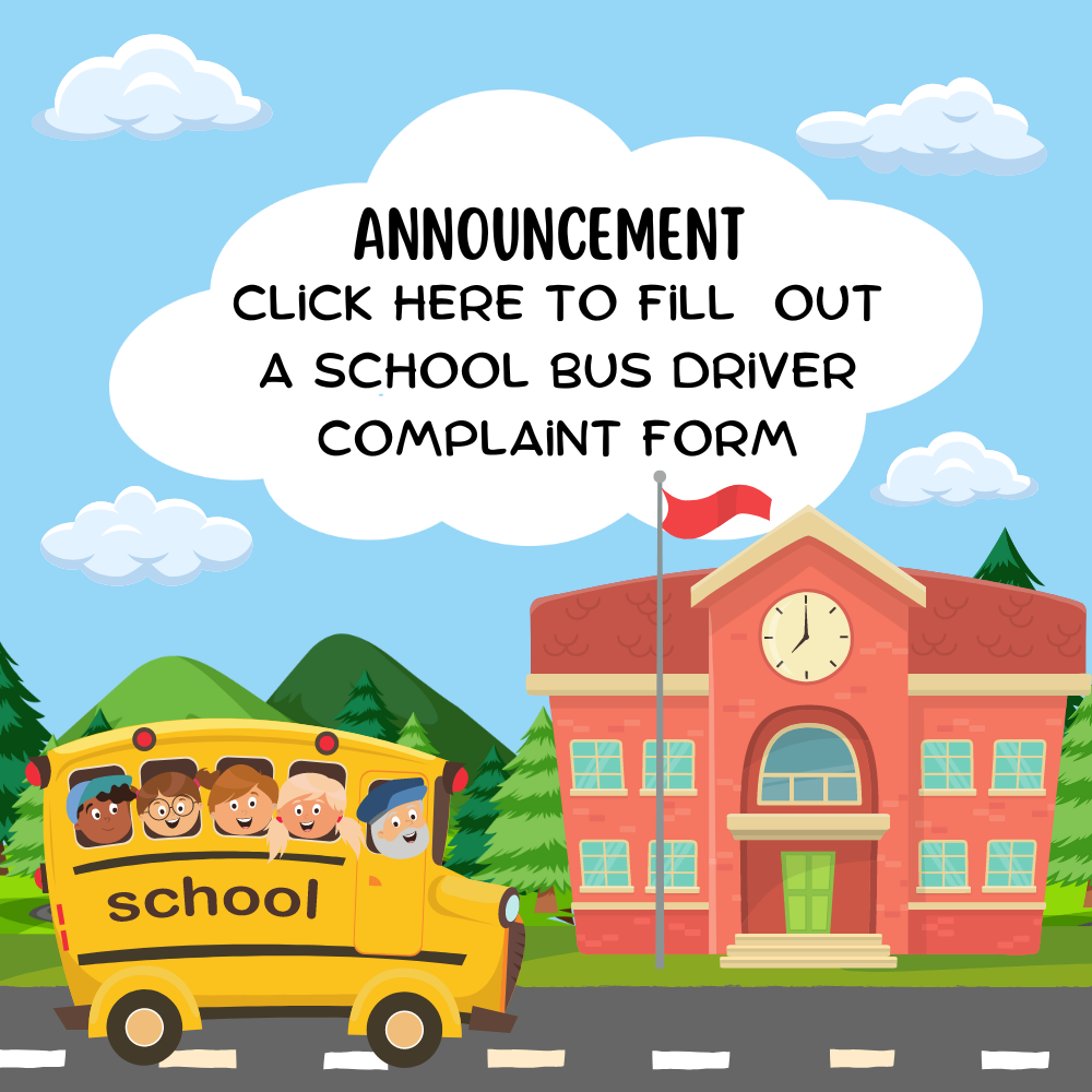 Click here to fill out a bus drive complaint form