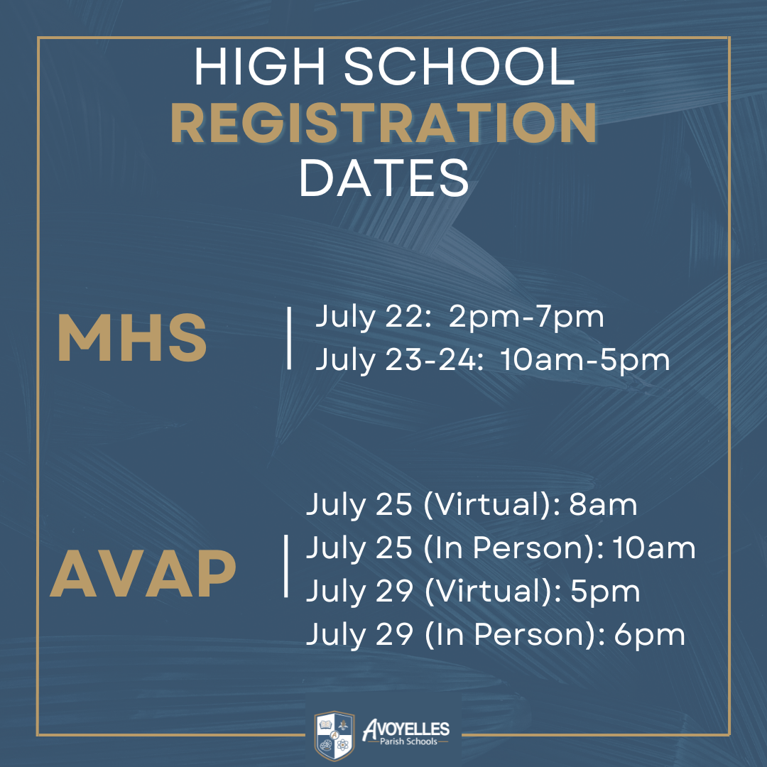 HS 1 Registration Dates 25-26
